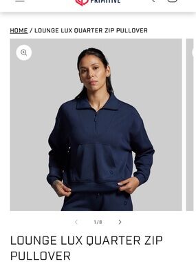 Lounge Lux Quarter Zip